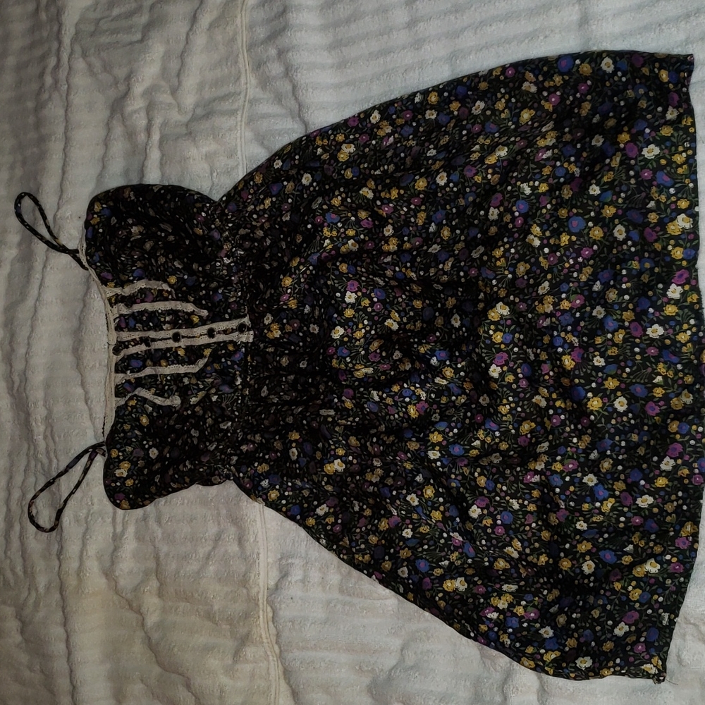 Floral print dress